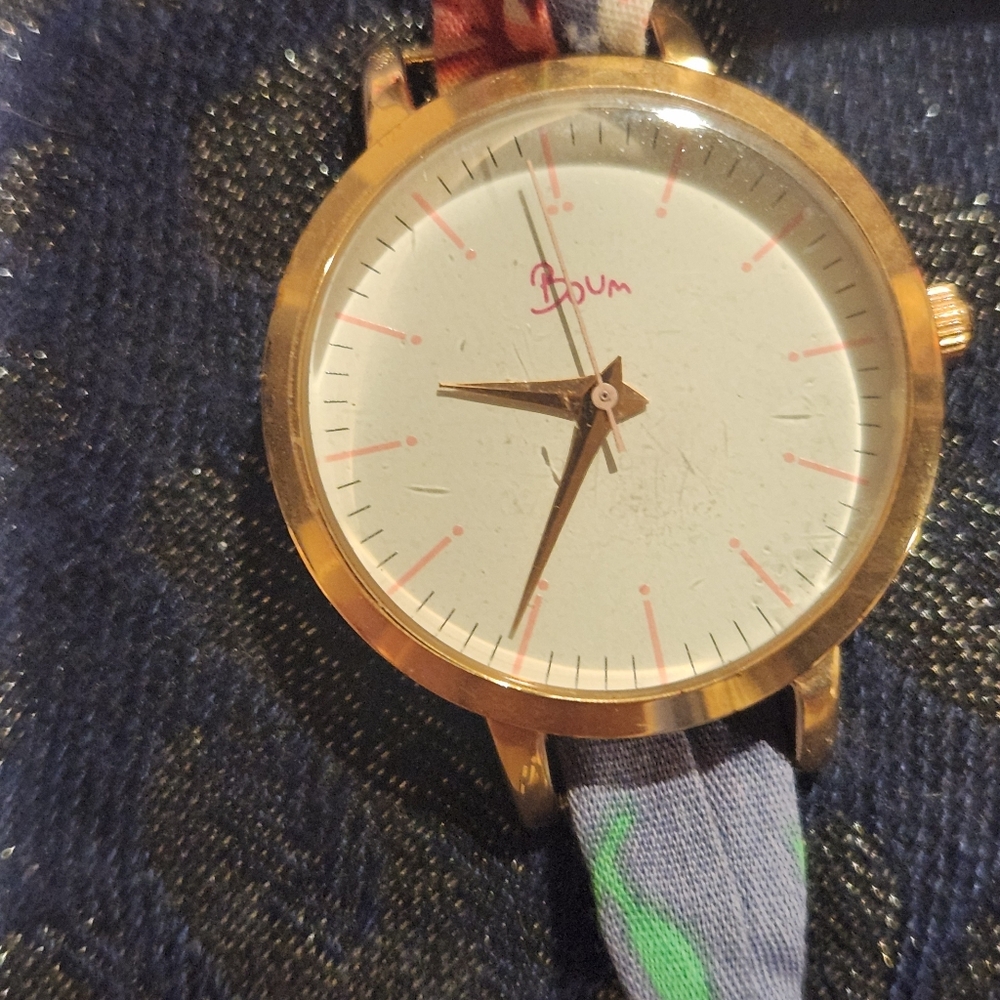 Boum Floral Wrap Watch